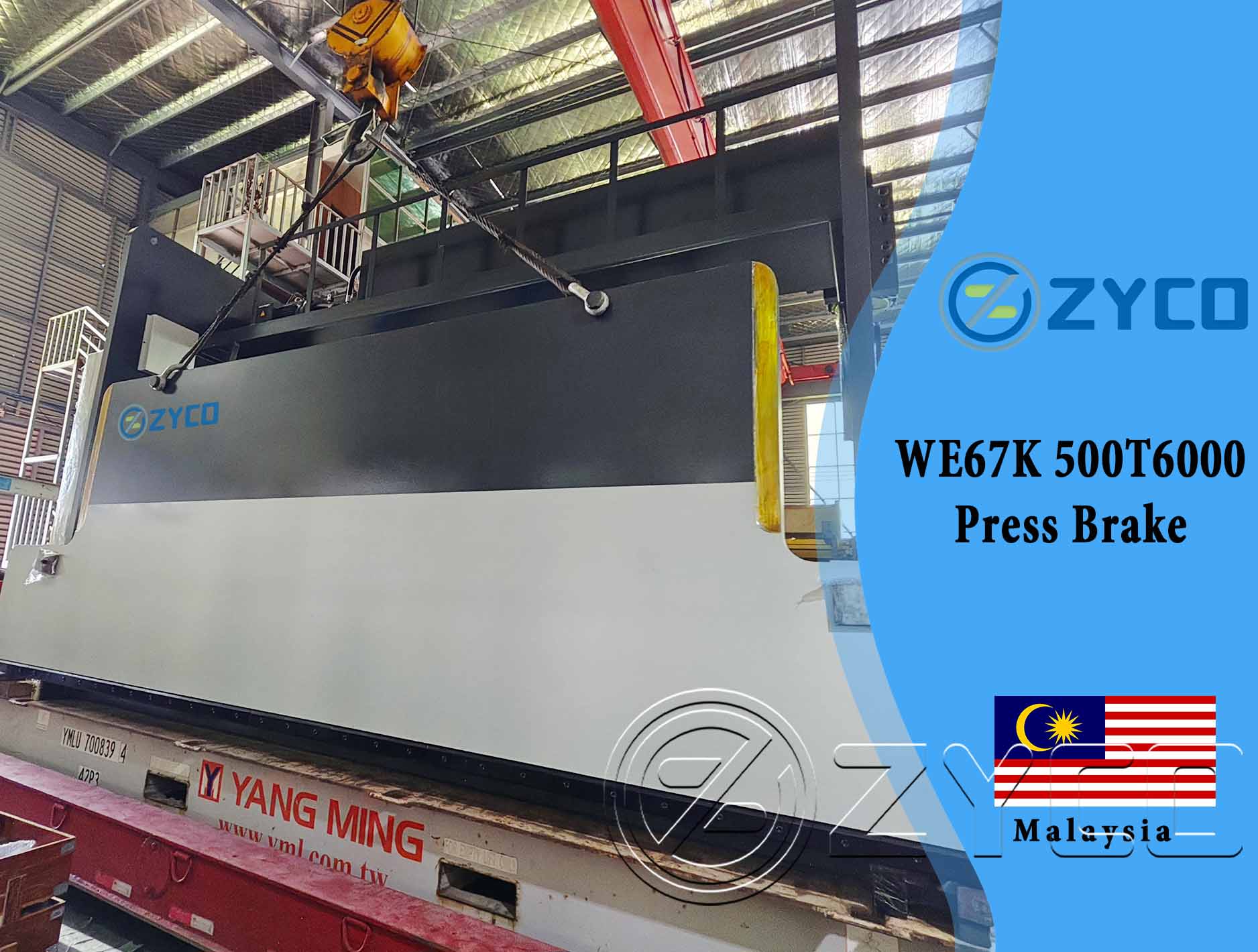 Malaysia-WE67K 500T 6000 china cnc press brake