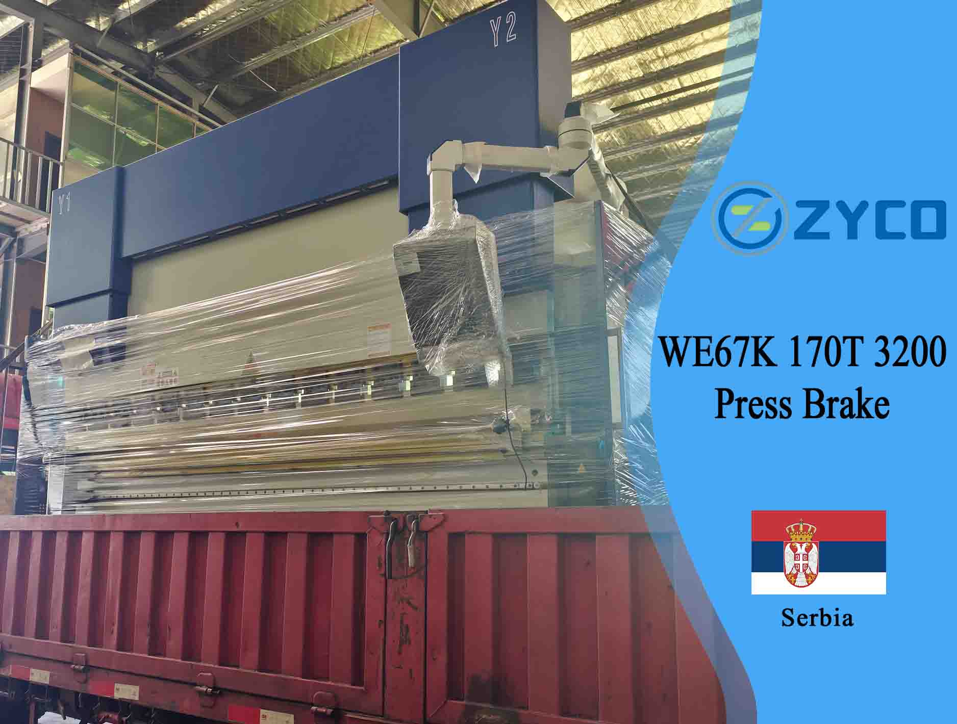 세르비아-WE67K 170T3200 자동 프레스 브레이크