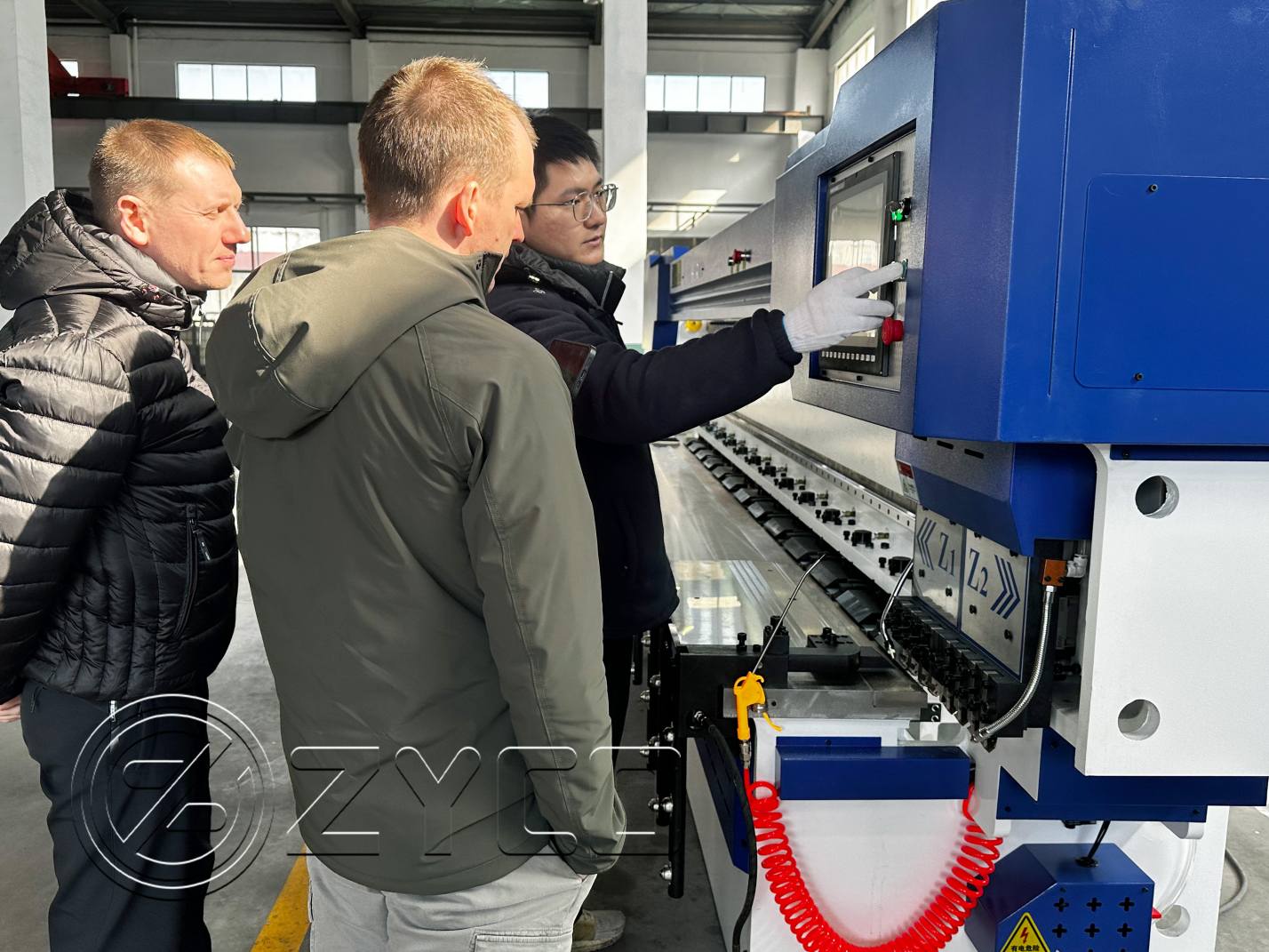 stainless steel grooving machine