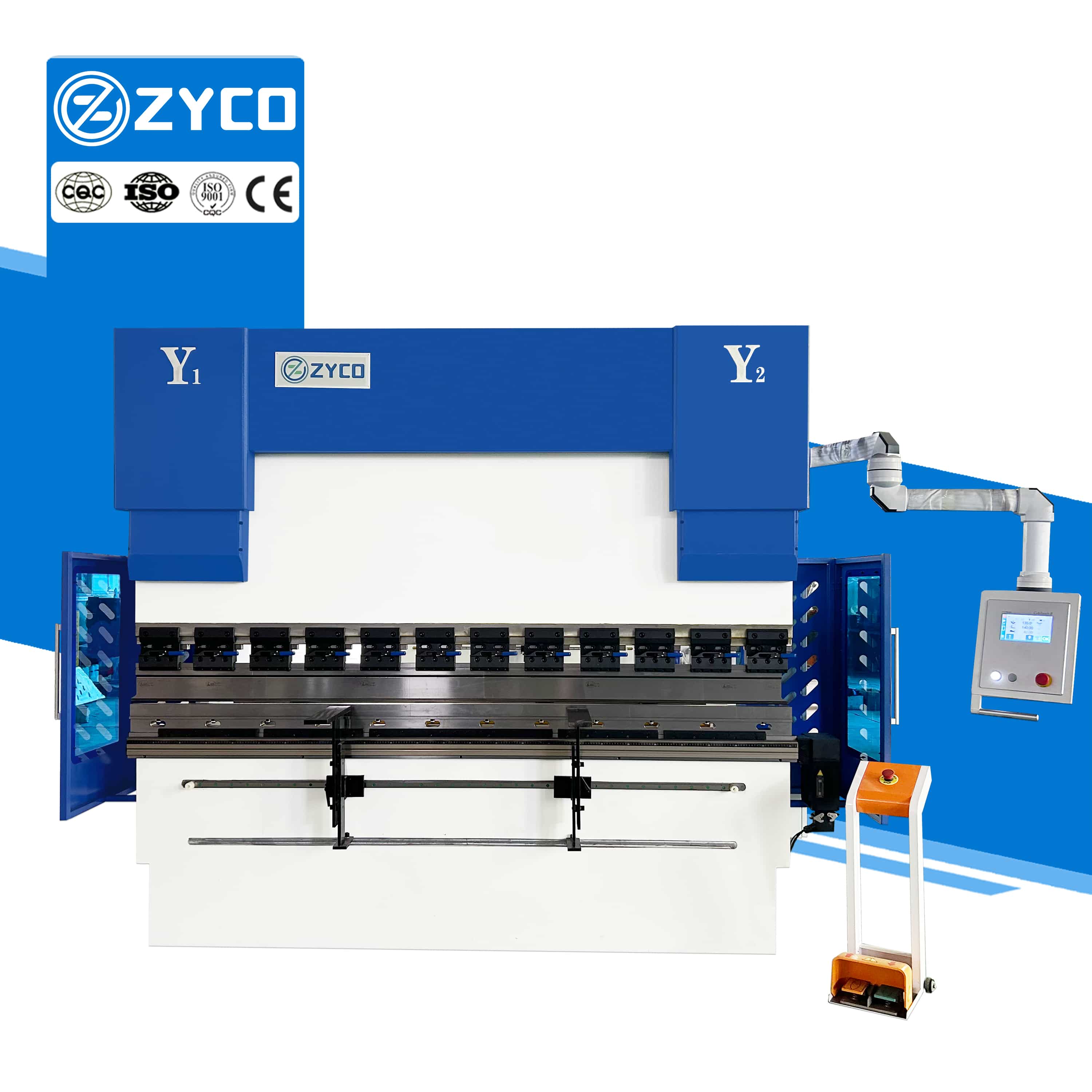 좋은 품질 100 160TONS CT8 CNC 판금 가공 유압 플레이트 용 브레이크 프레스 브레이크