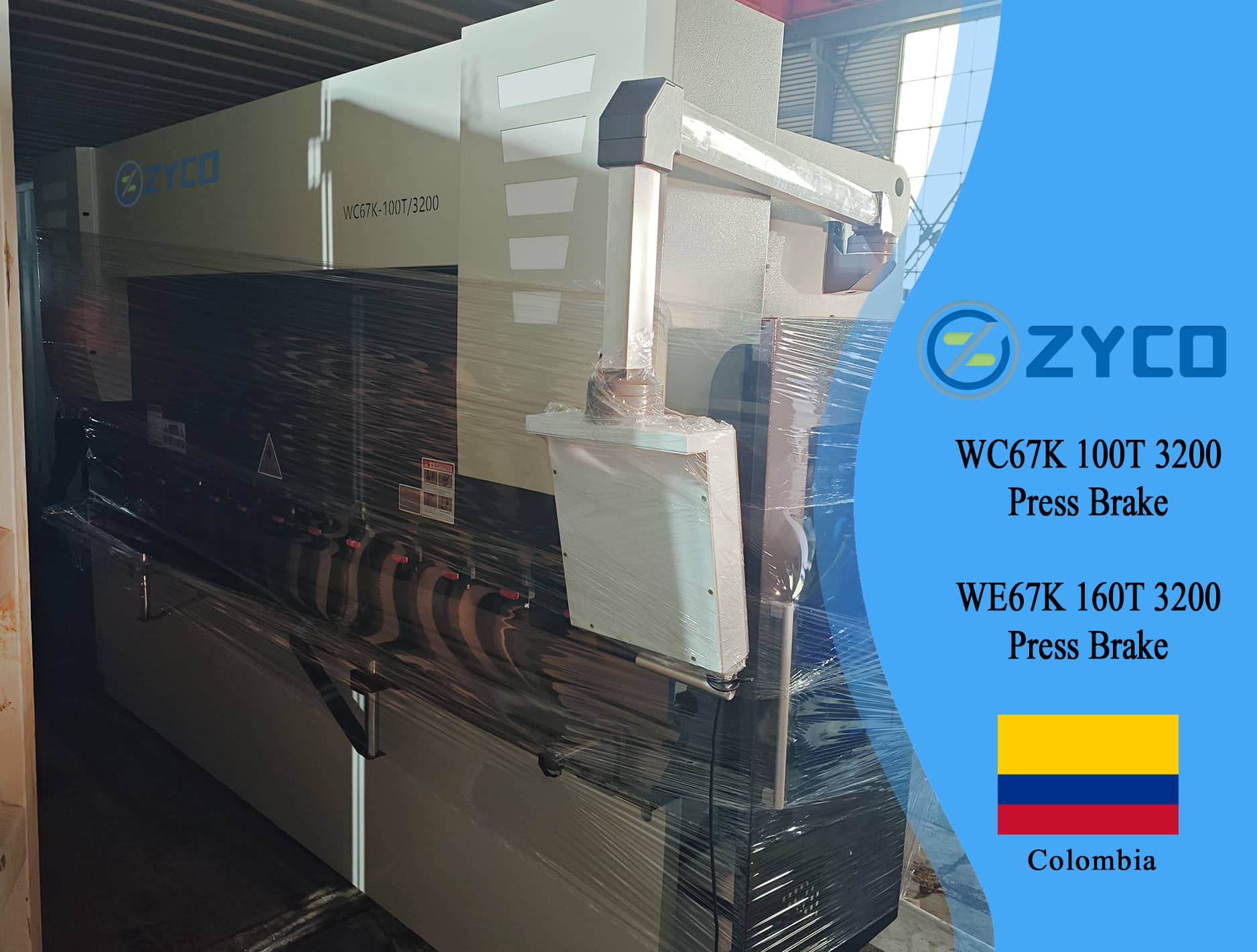 Canada-WC67K 100T 3200 &WE67K 160T 3200 Press Brakes